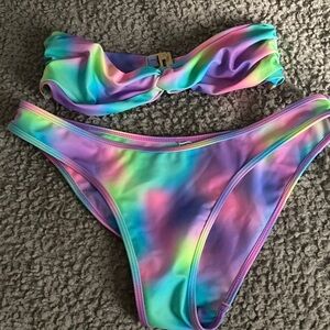 Kulani Kinis Pastel Tie-Dye Bikini